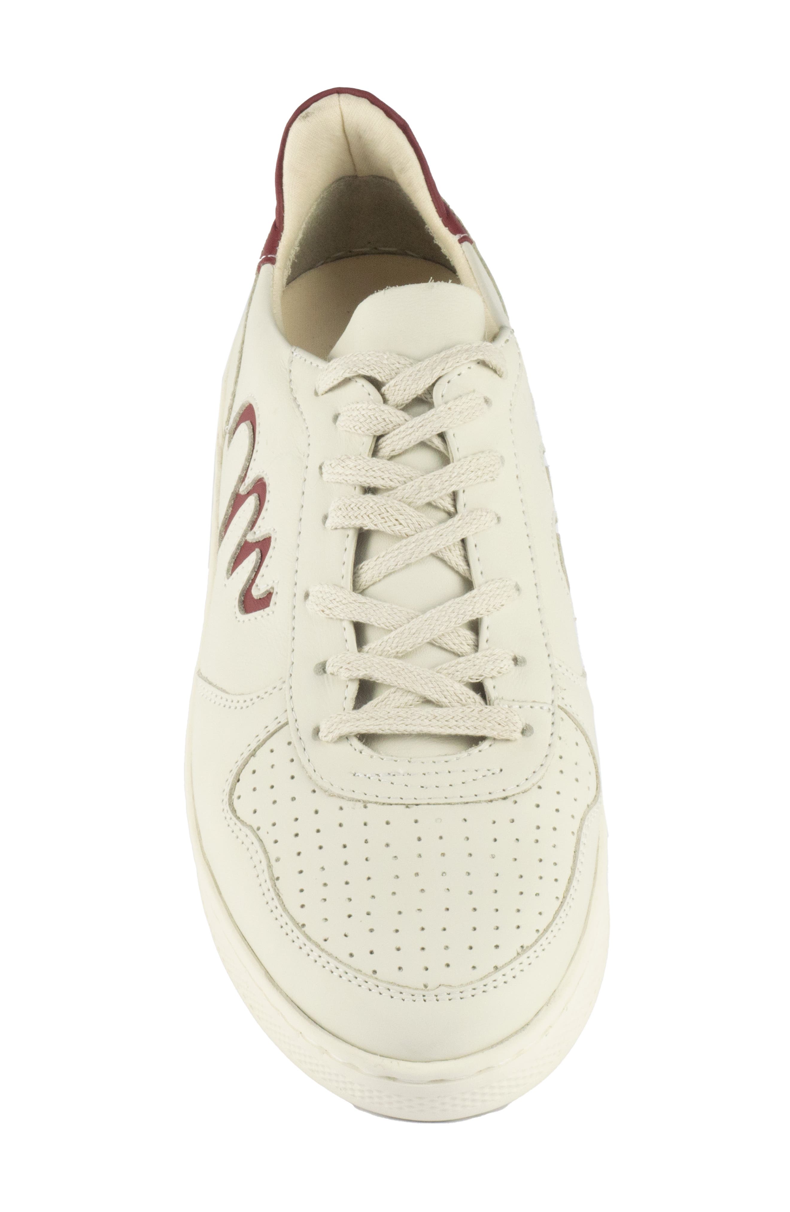 Marlin Sneaker, Alternate, color, WHITE RED