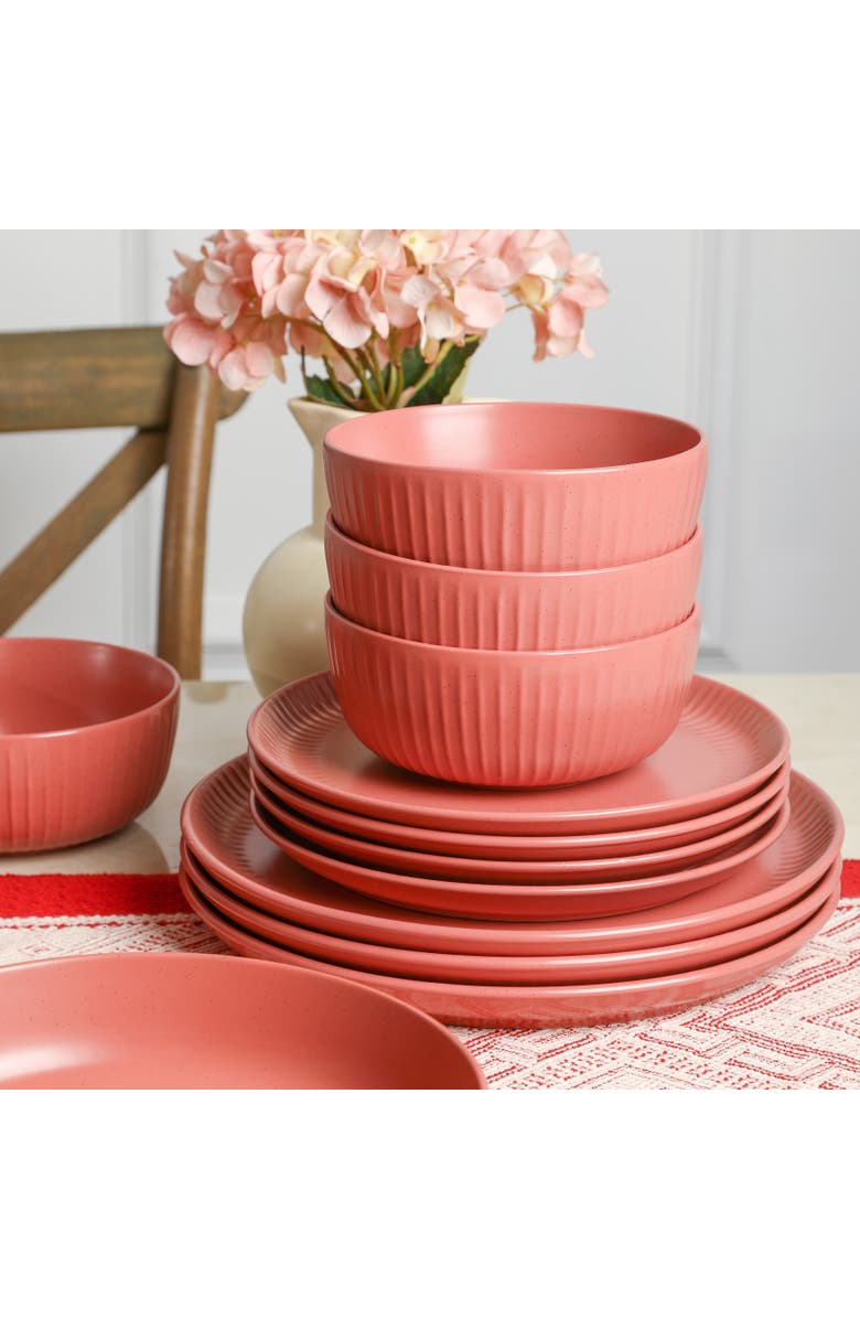 Stone Lain Logan Stoneware 16-Piece Dinnerware Set, Alternate, color,