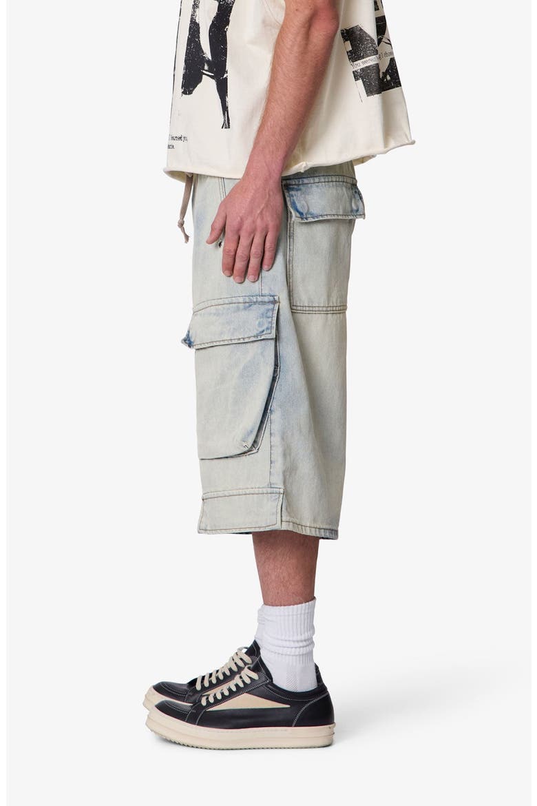 Rave Cargo Shorts, Alternate, color, VINTAGE BLUE