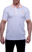 Maceoo Tiplogo21 White Piqué Polo