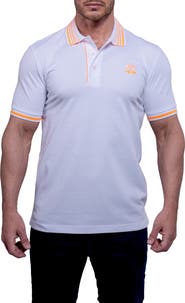 Maceoo Tiplogo21 White Piqué Polo