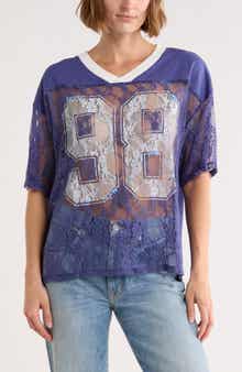 98 Lace Football Tee