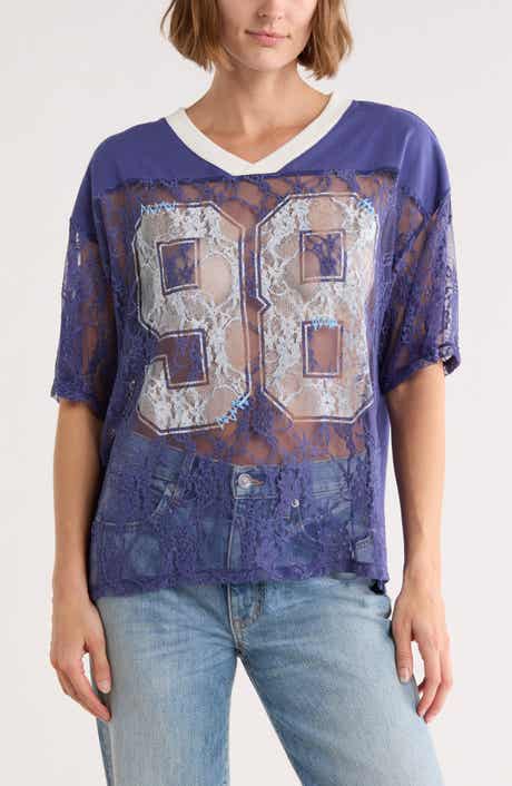 98 Lace Football Tee