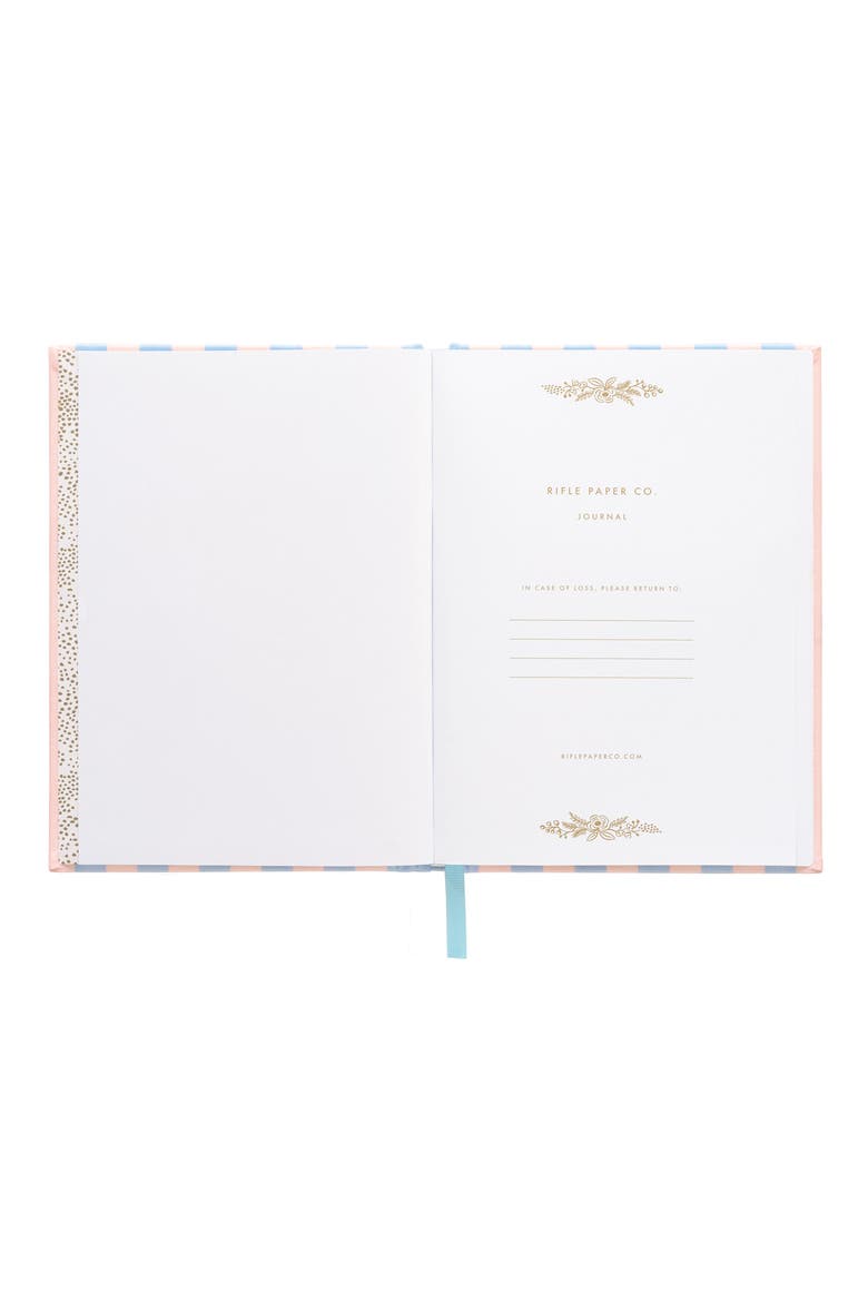 Cabana Fabric Journal, Alternate, color, PINK