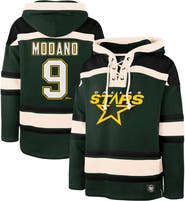 '47 Men's '47 Mike Modano Green Dallas Stars Retired Player Name & Number Lacer Pullover Hoodie