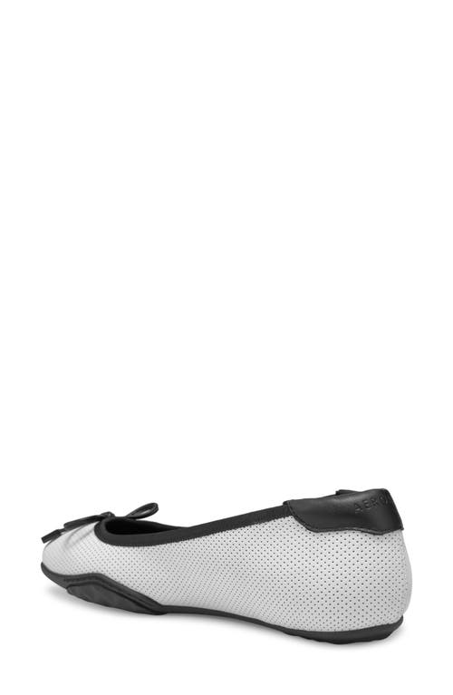 Aerosoles Onyx Ballet Loafer In White