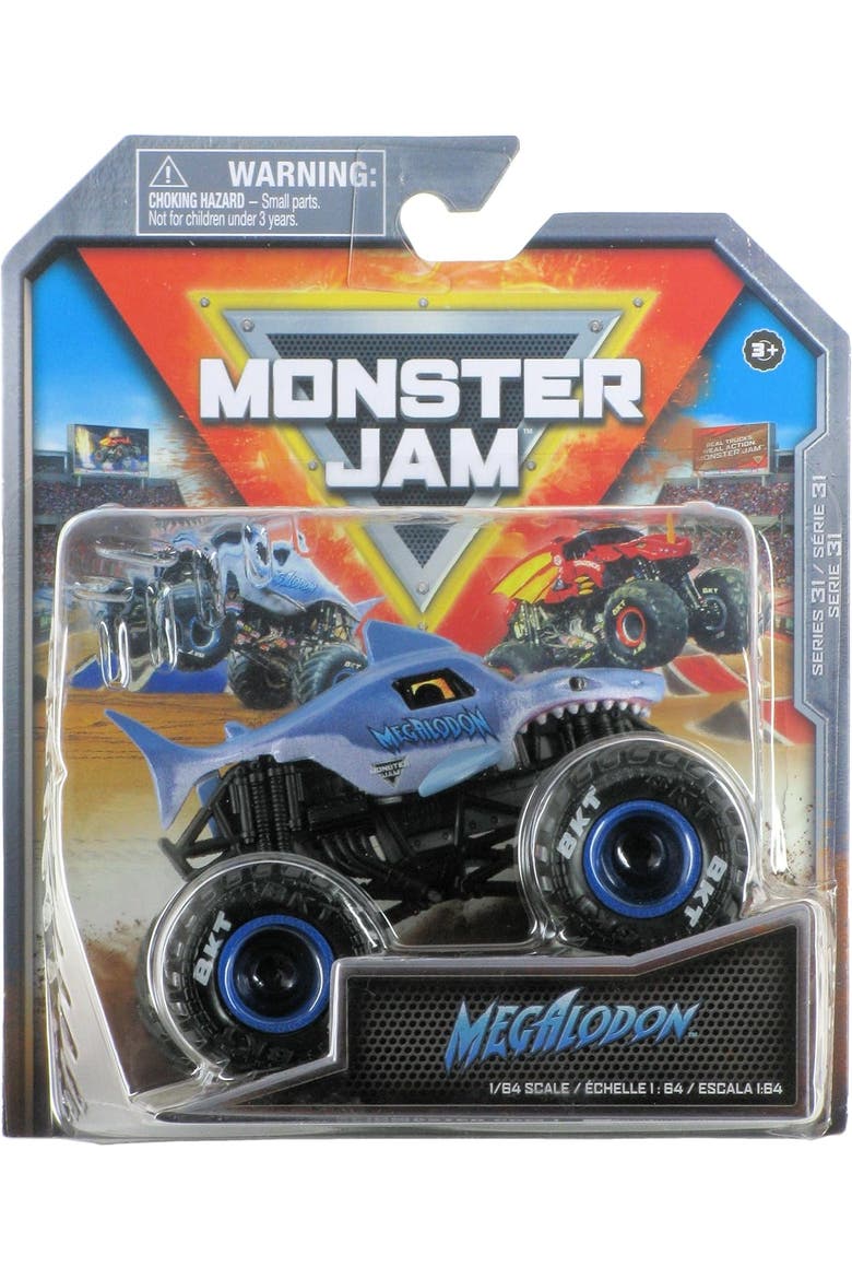 Mini Megalodon Die Cast Vehicle, Main, color, blue