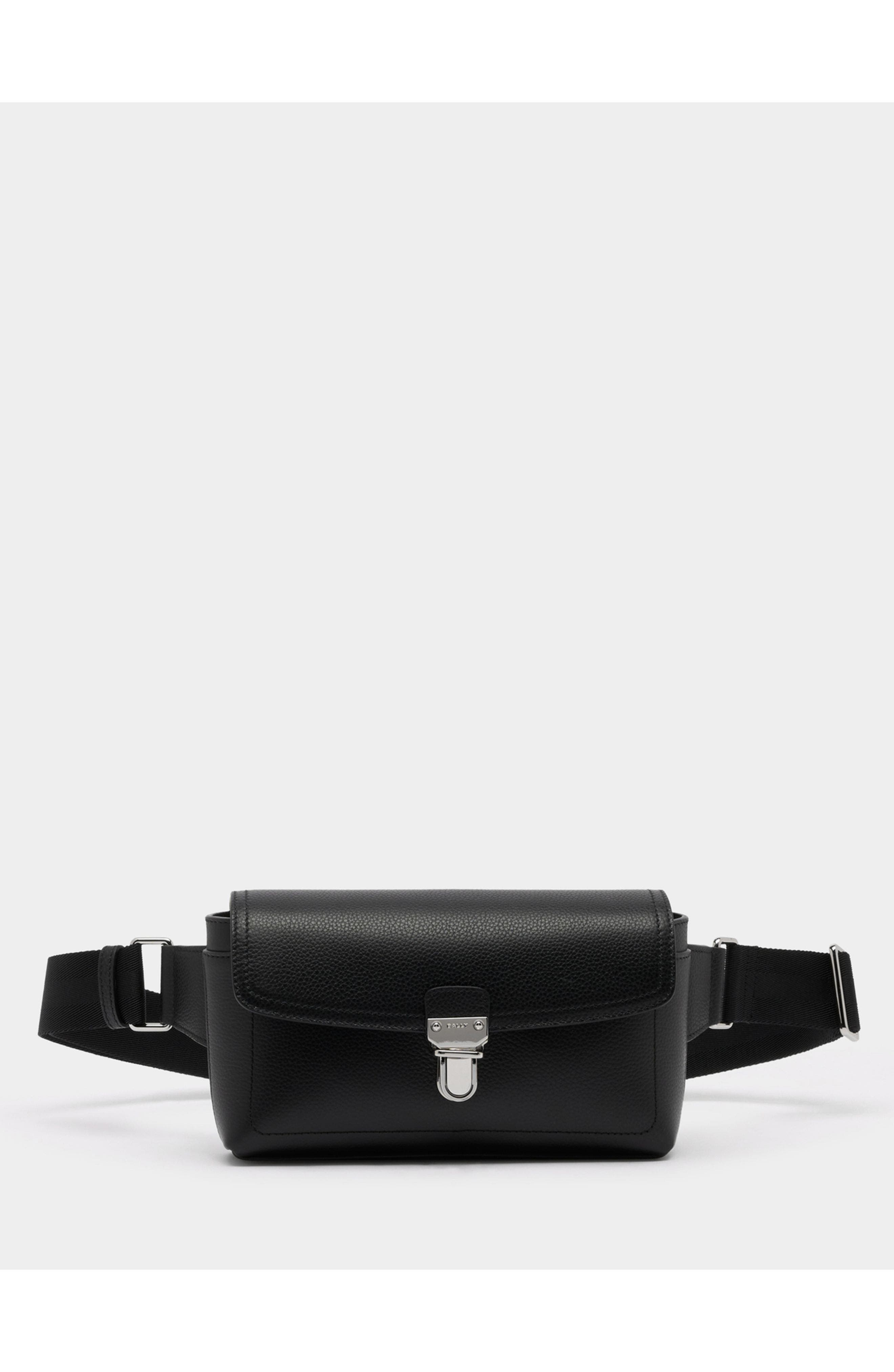Bally Capitol Belt Bag, Main, color, Black