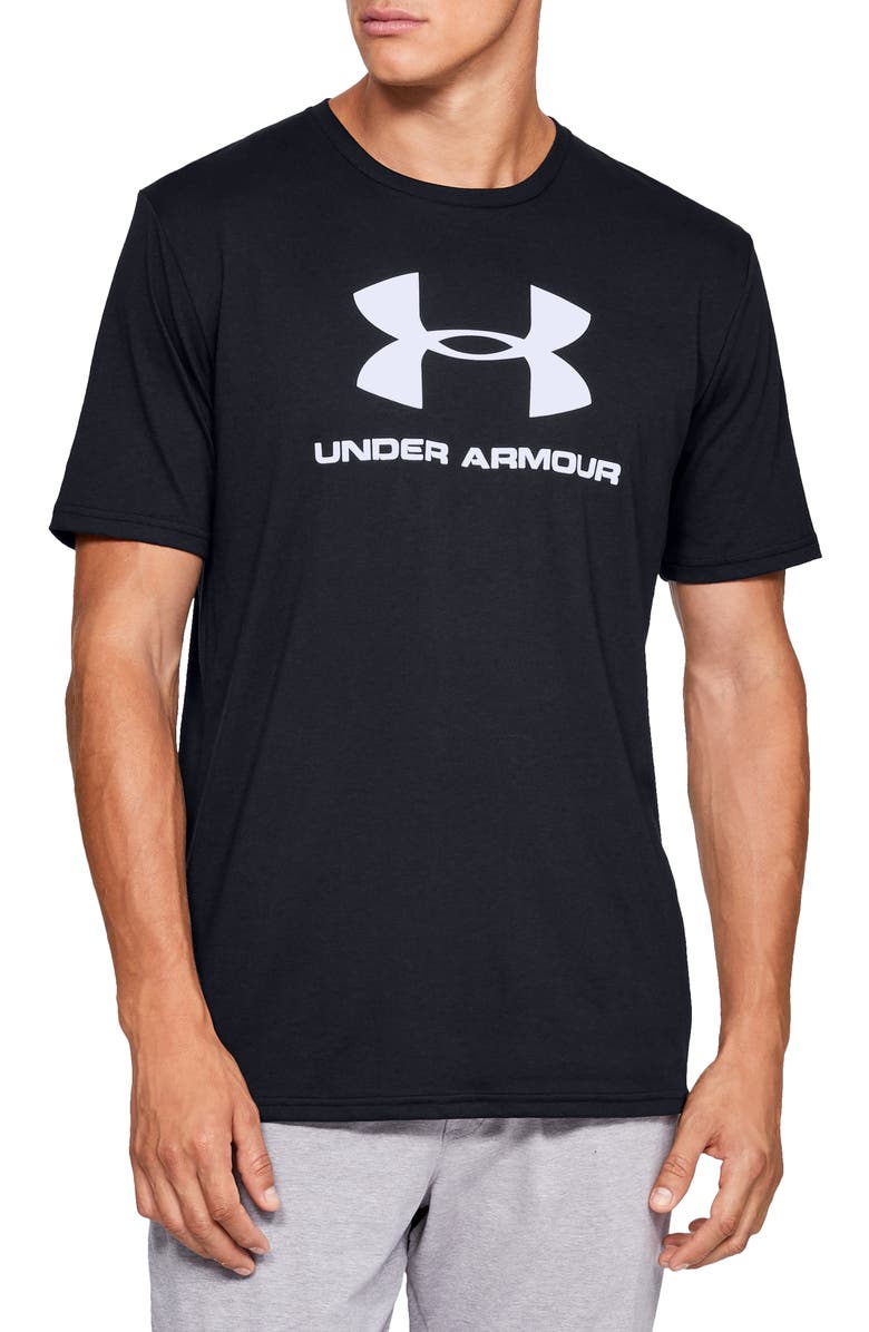 Under Armour UA Sportstyle Logo Graphic Tee, Main, color,