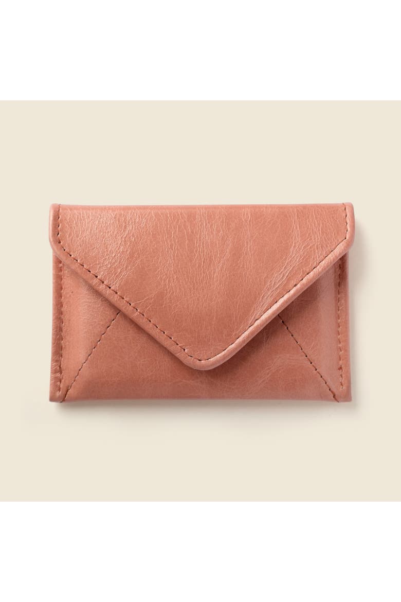 Mini Envelope Wallet with RFID Protection, Alternate, color, Pearl Pink