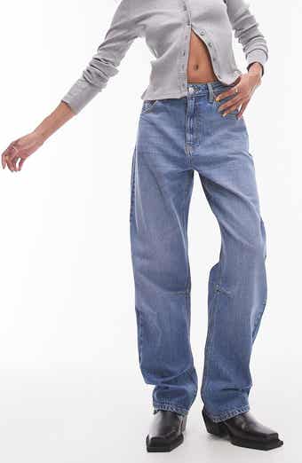 Topshop Barrel Leg Jeans