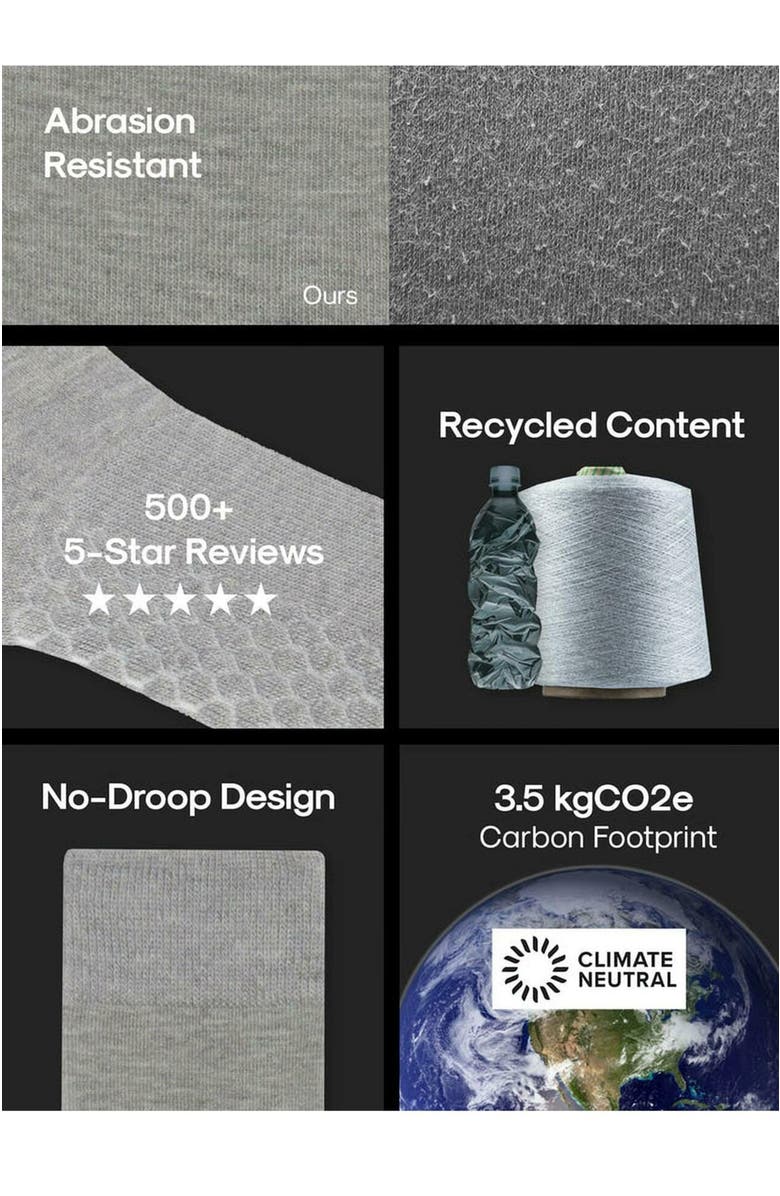 Ministry of Supply Atlas Crew Sock, Alternate, color, 