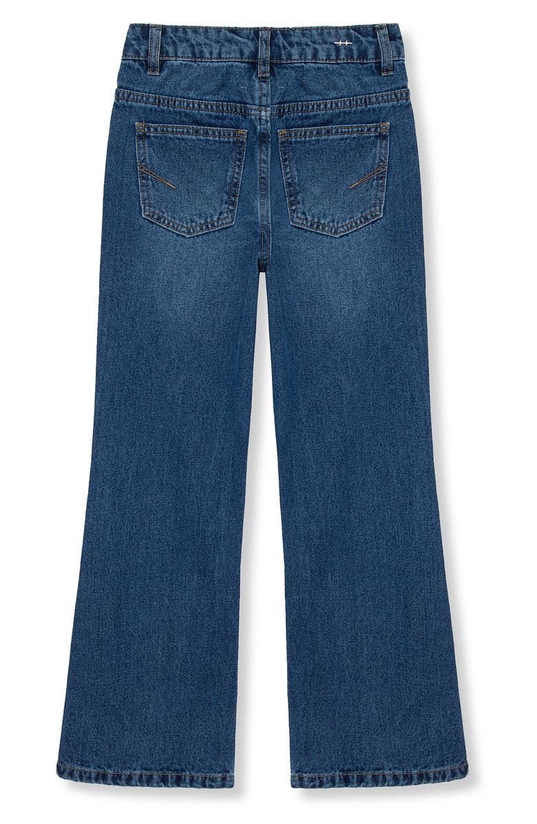 Habitual Kids Kids' Welt Pocket Mid Rise Wide Leg Jeans, Alternate, color, 