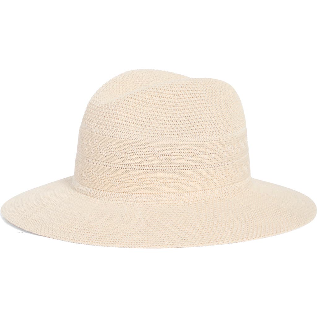 Scala Knit Fedora In Natural