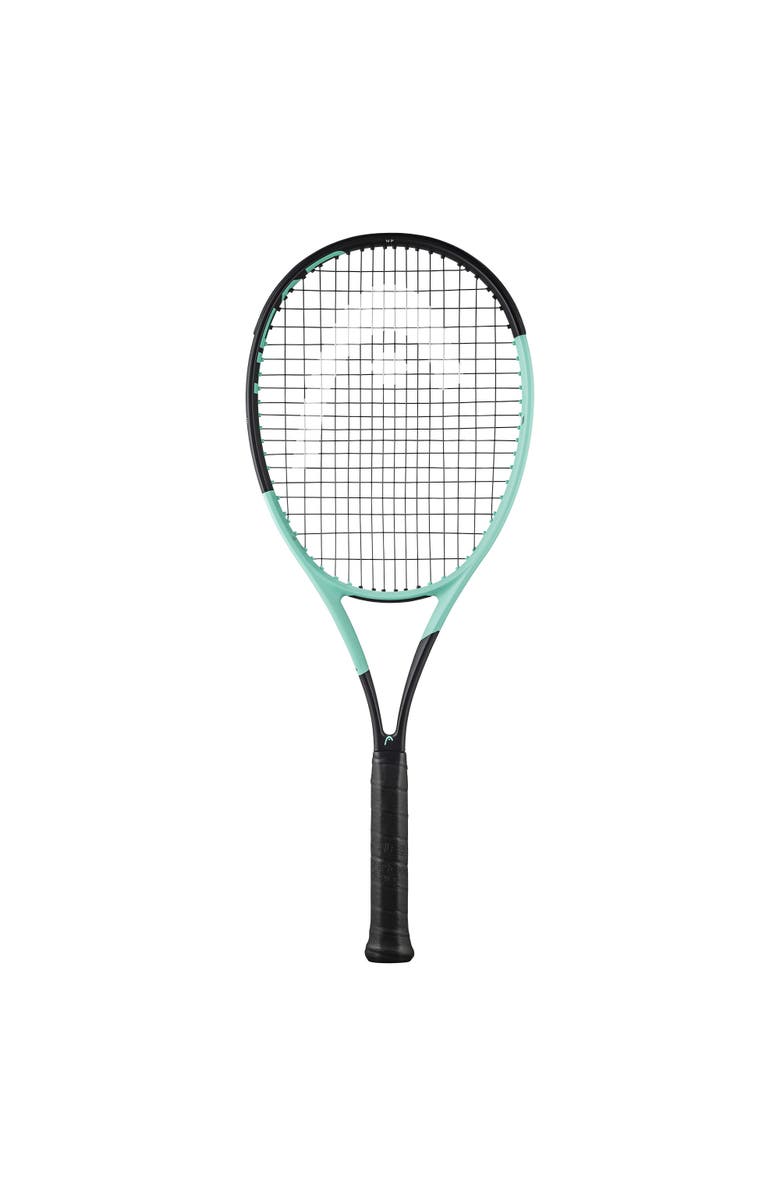 HEAD Boom MP Unstrung Tennis Racquet, Main, color, Black/Turquois