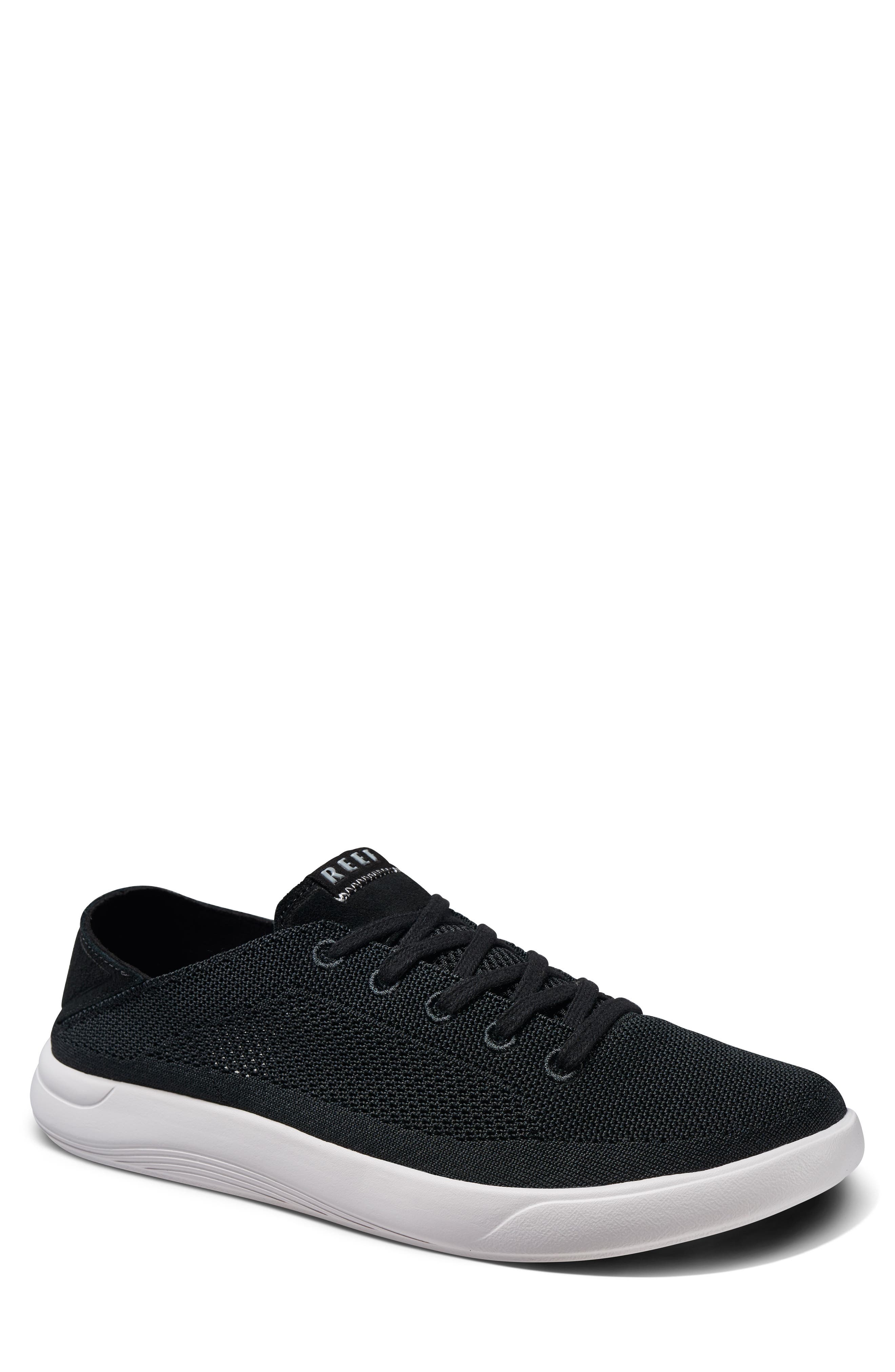 Reef SWELLsole Neptune Sneaker, Main, color, Black