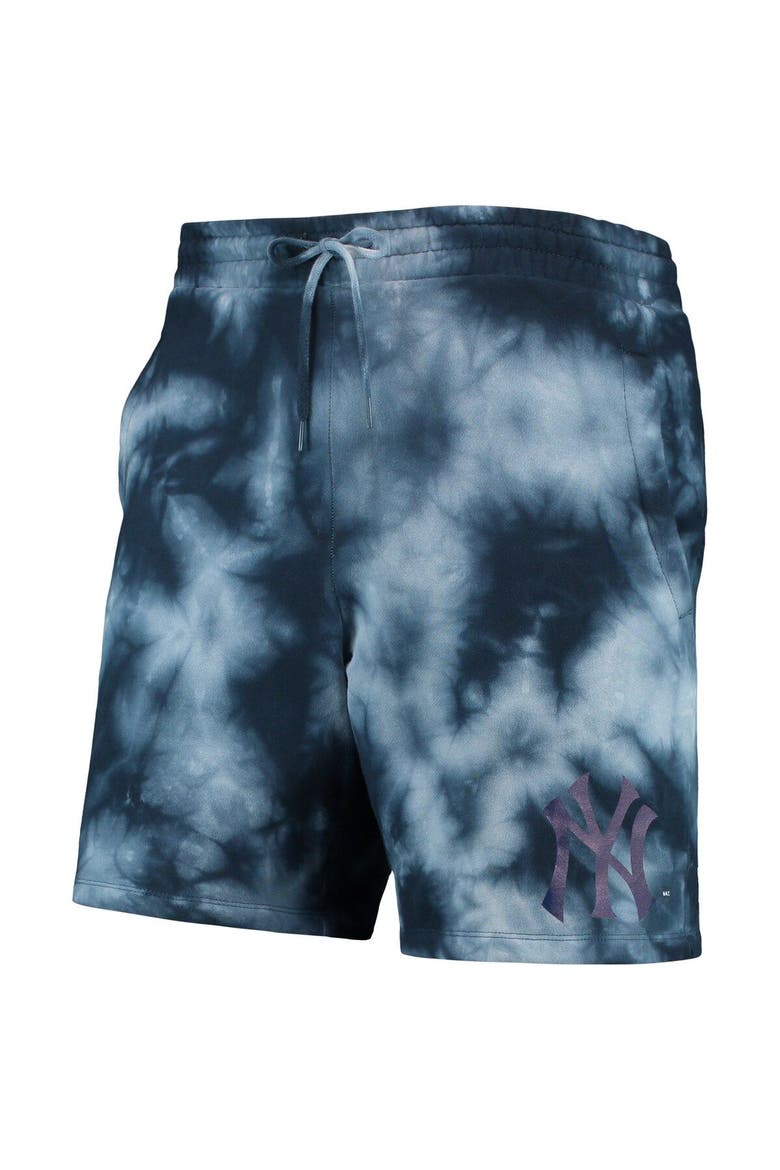 Men's New Era Navy New York Yankees Team Dye Shorts, Alternate, color, Navy