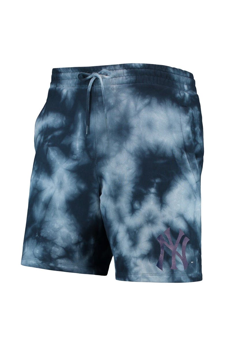 New Era Men's New Era Navy New York Yankees Team Dye Shorts, Alternate, color, Navy