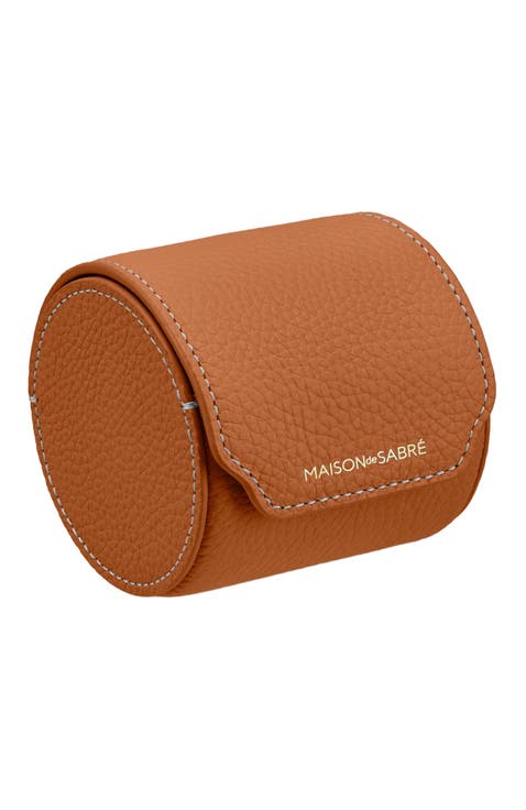 Leather Watch Roll