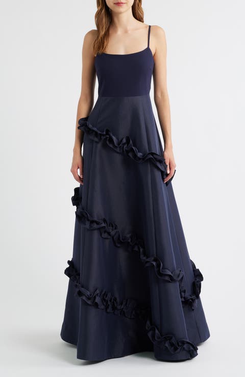 Arissa Ruffle Ballgown
