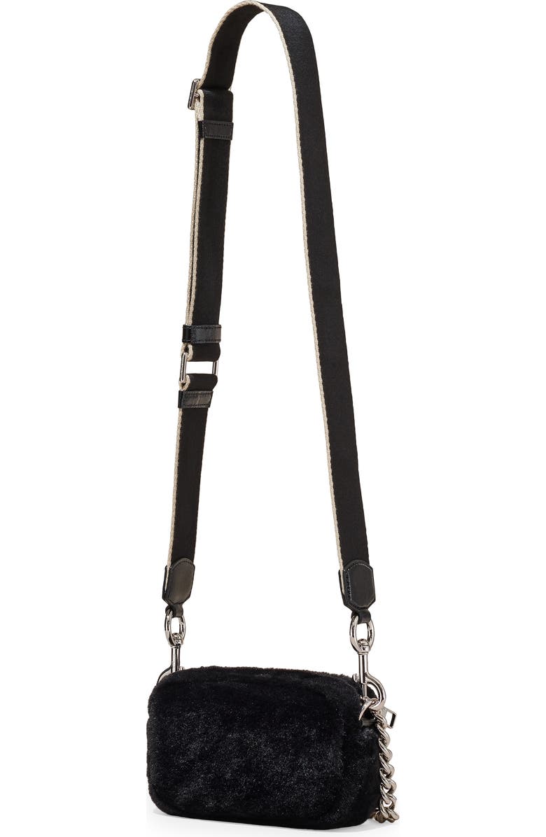 Marc Jacobs Snapshot Faux Fur Crossbody Bag, Alternate, color,