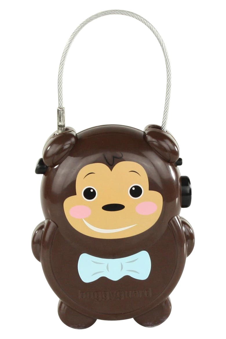 Travel Ready Stroller Lock, Main, color, BROWN