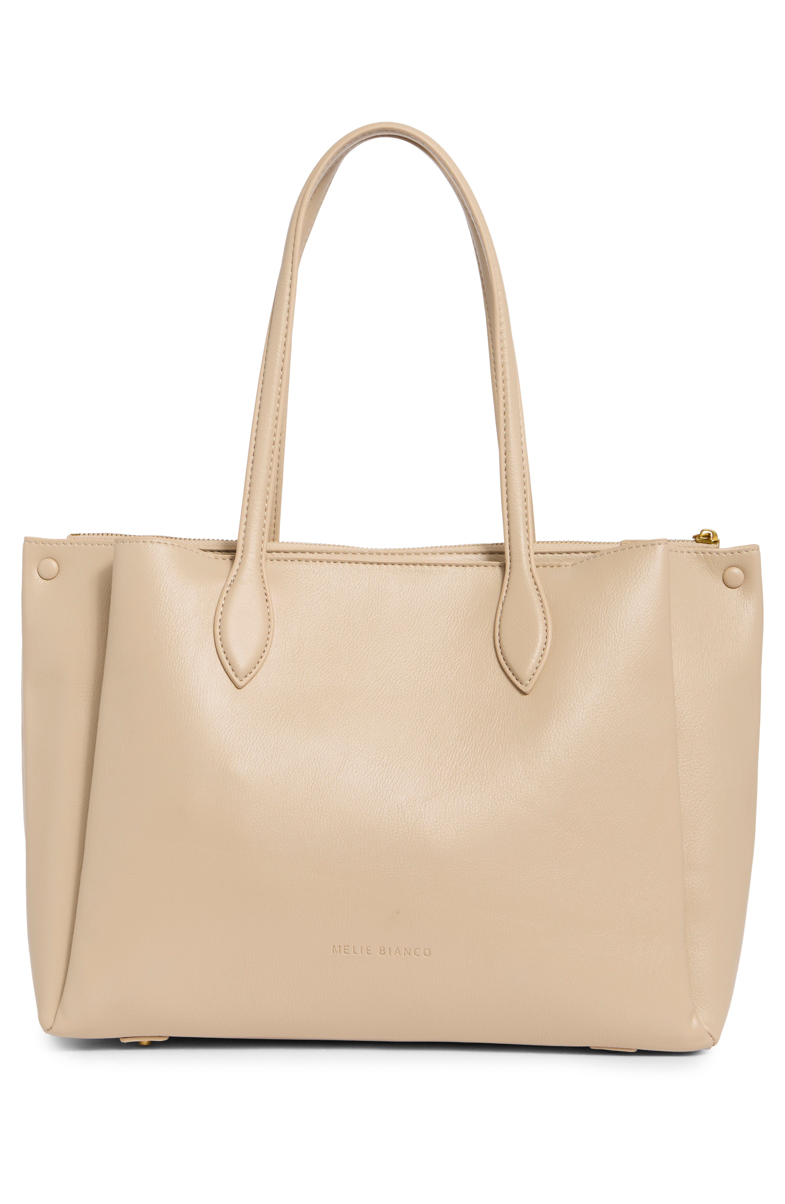 Melie Bianco Georgina Carryall Tote Bag, Alternate, color, Bone