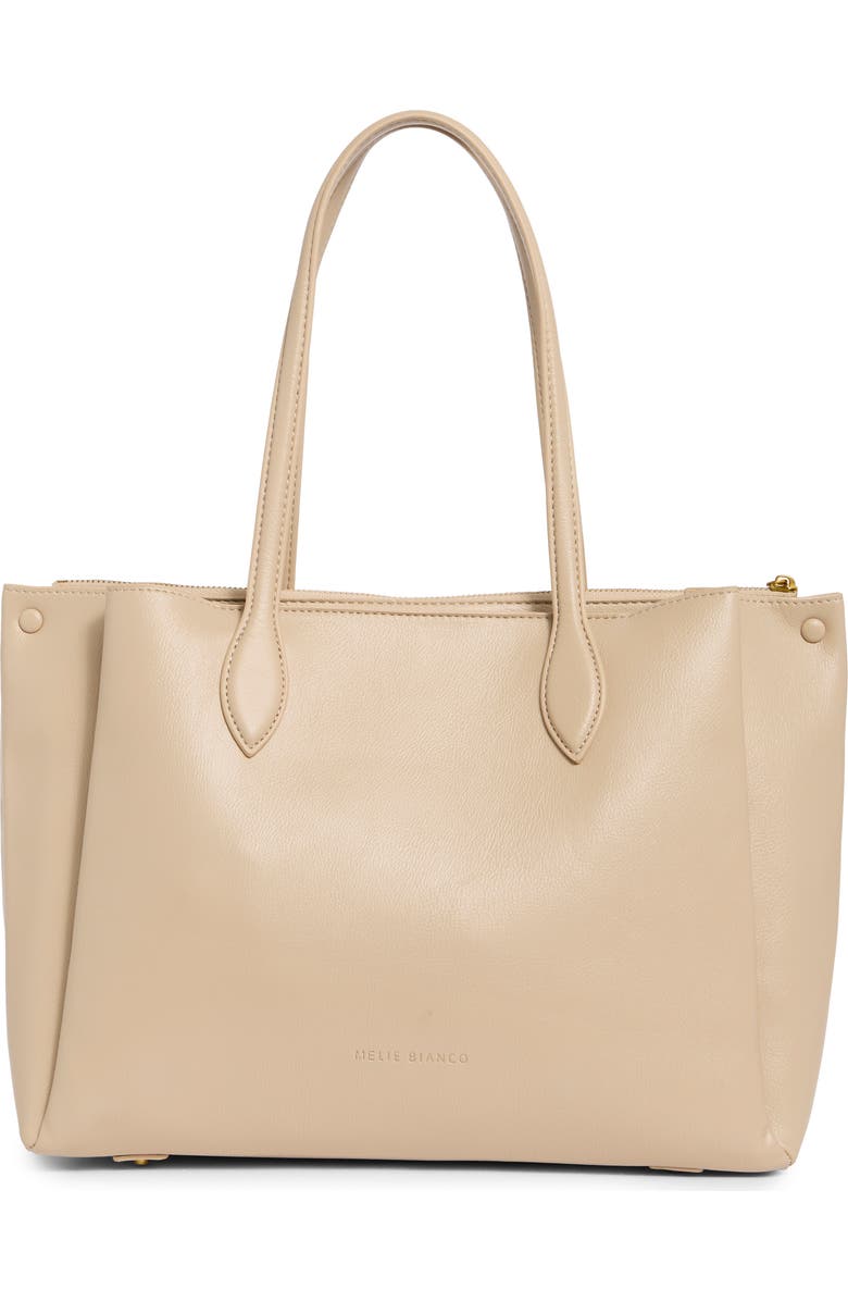 Melie Bianco Georgina Carryall Tote Bag, Alternate, color, Bone