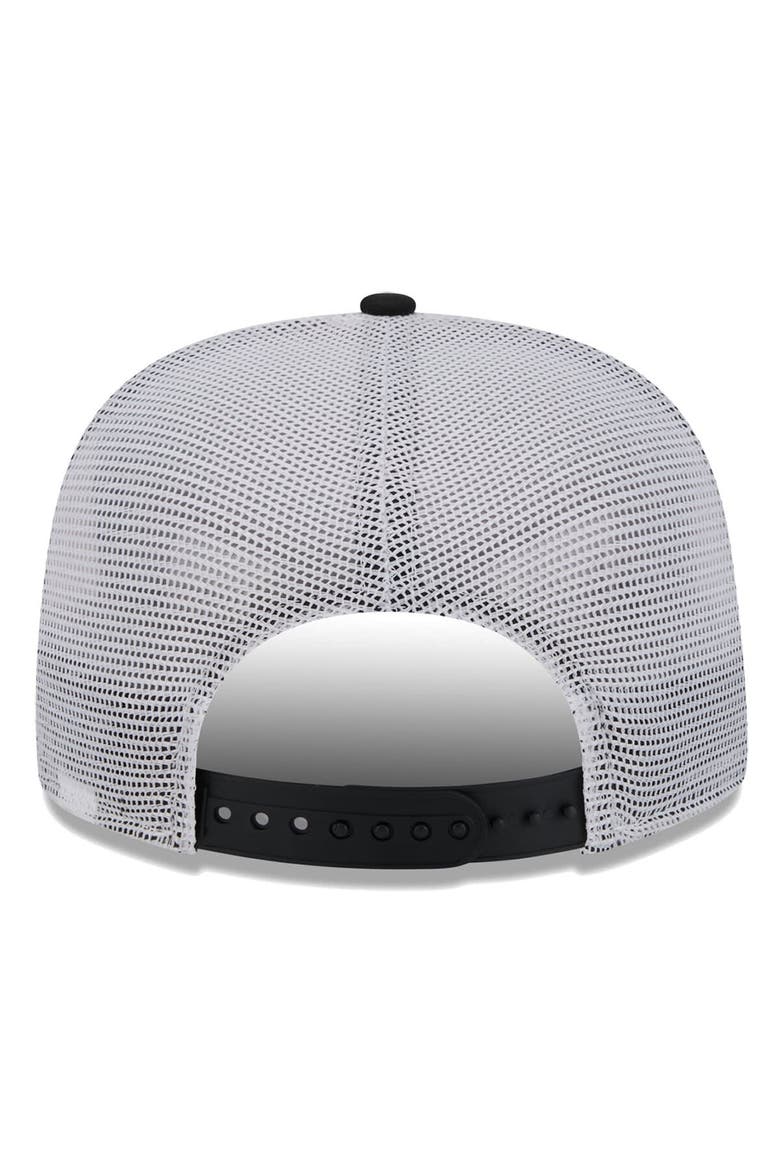 Men's New Era Black Chicago Bulls Court Sport Speckle 9FIFTY Snapback Hat, Alternate, color, Black
