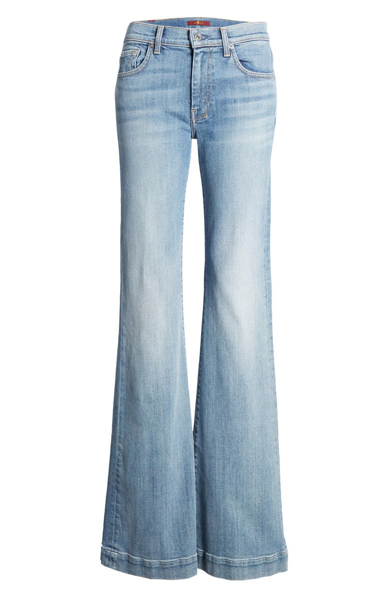 7 For All Mankind <sup>®</sup> Dojo High Waist Flare Jeans, Alternate, color, 