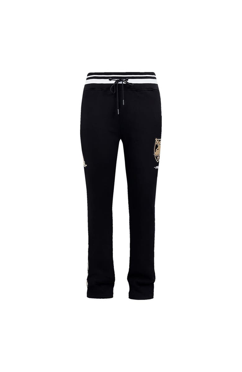 PRO STANDARD Men's Pro Standard Black Army Black Knights Script Tail Fleece Sweatpants, Alternate, color, Black
