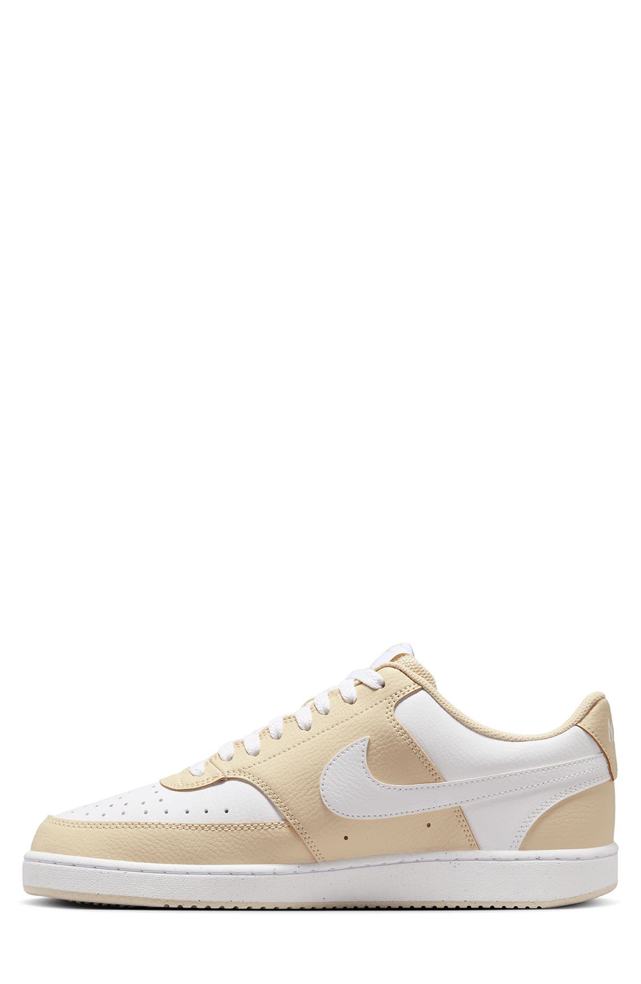Nike Court Vision Low Sneaker, Alternate, color, 200 Lt Khaki/White