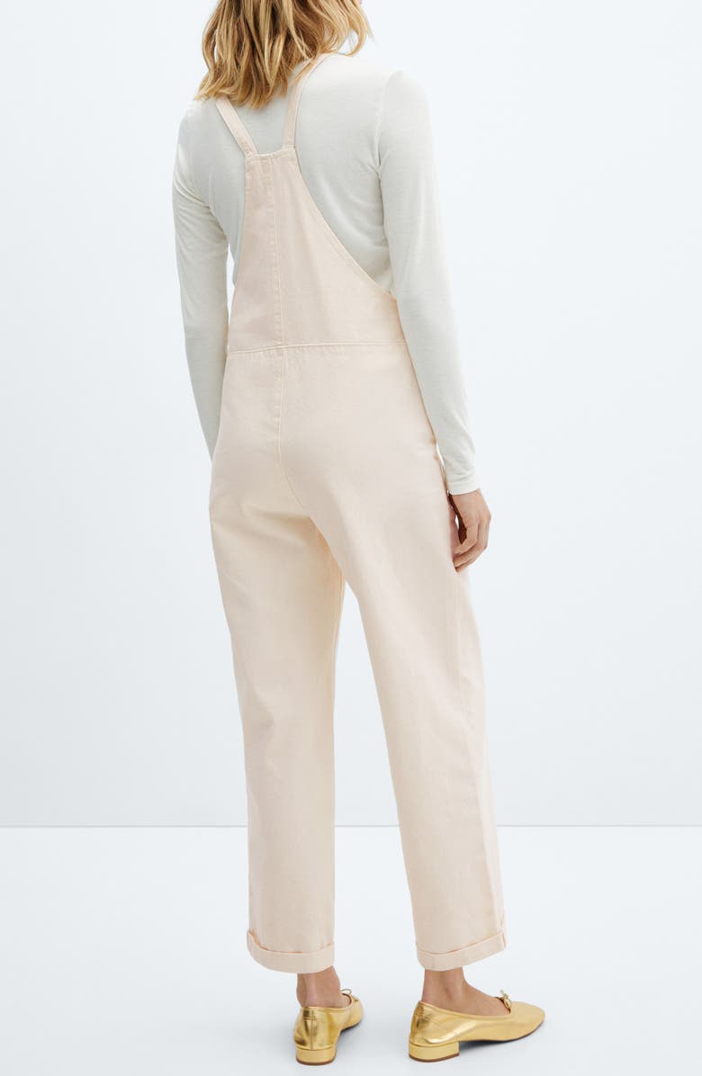 MANGO Denim Maternity Overalls, Alternate, color,