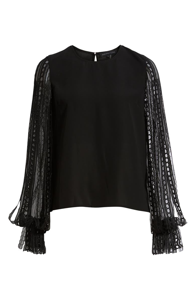 Endless Rose Lace Sleeve Blouse, Alternate, color, 