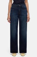 7 For All Mankind Stovepipe High Waist Straight Leg Jeans