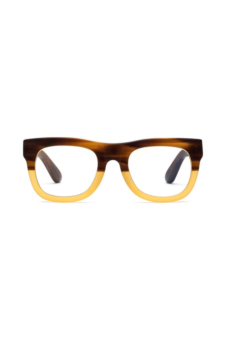 D28 | Reading Glasses, Alternate, color, Bullet Coffee