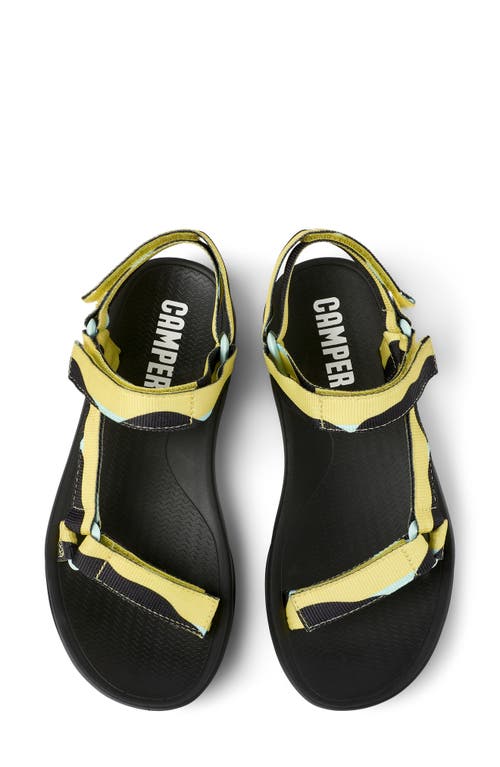 Camper Sandals For Women In Yellow Multi