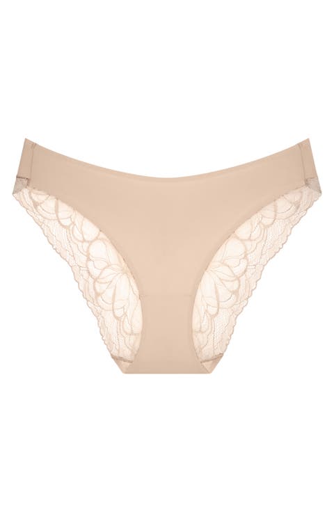 Body MakeUp Illusion Lace Bikini Panties