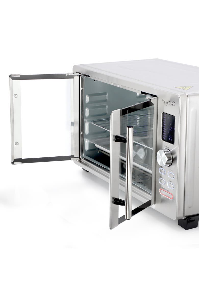 31.7 Quart Digital French Door Toaster Oven, Alternate, color, Grey