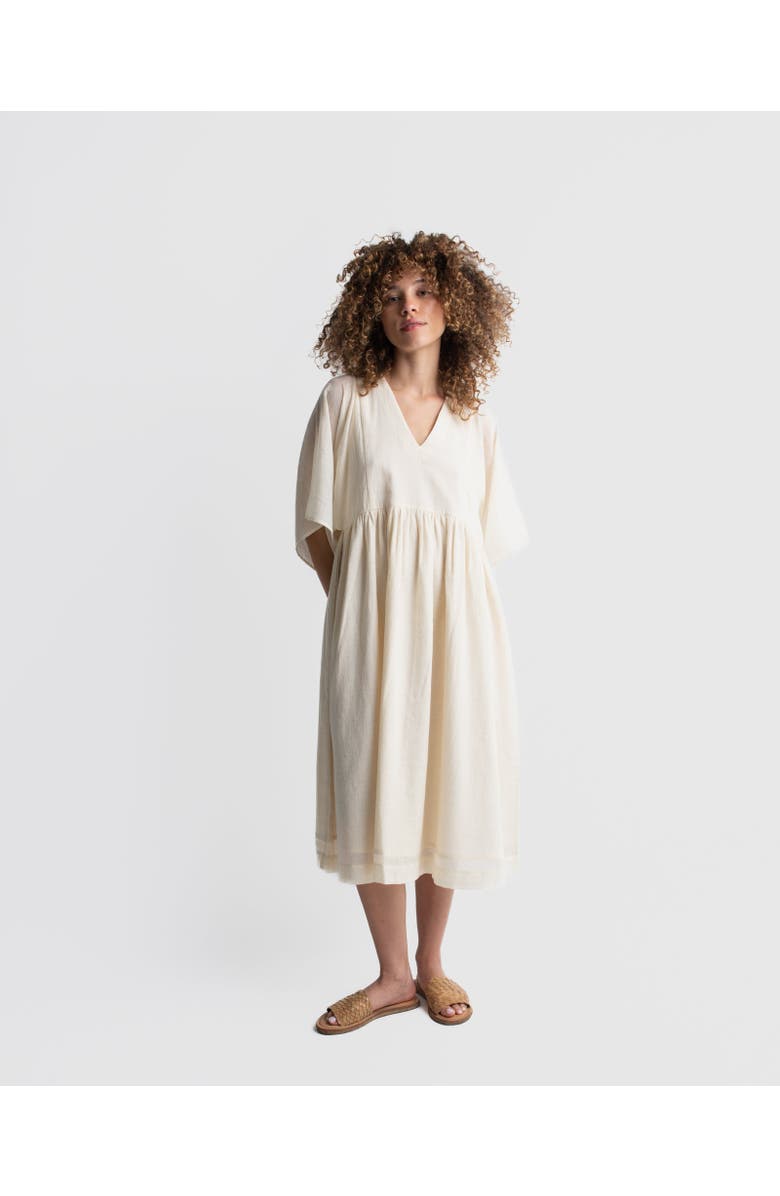 World of Crow Boxy Sleeve Summer Dress, Main, color, 