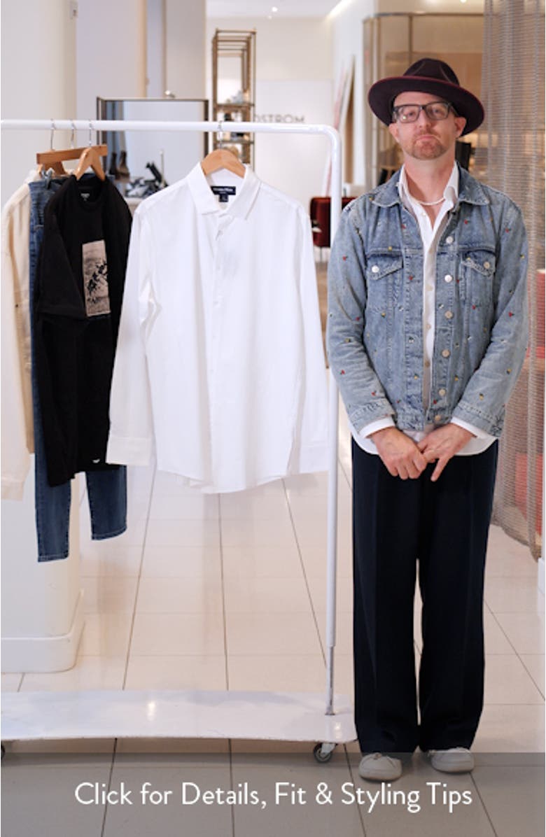 Leeward Solid Button-Up Shirt, sales video thumbnail