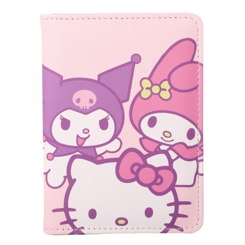 Passport Holder, Featuring Hello Kitty, Kuromi & My Melody