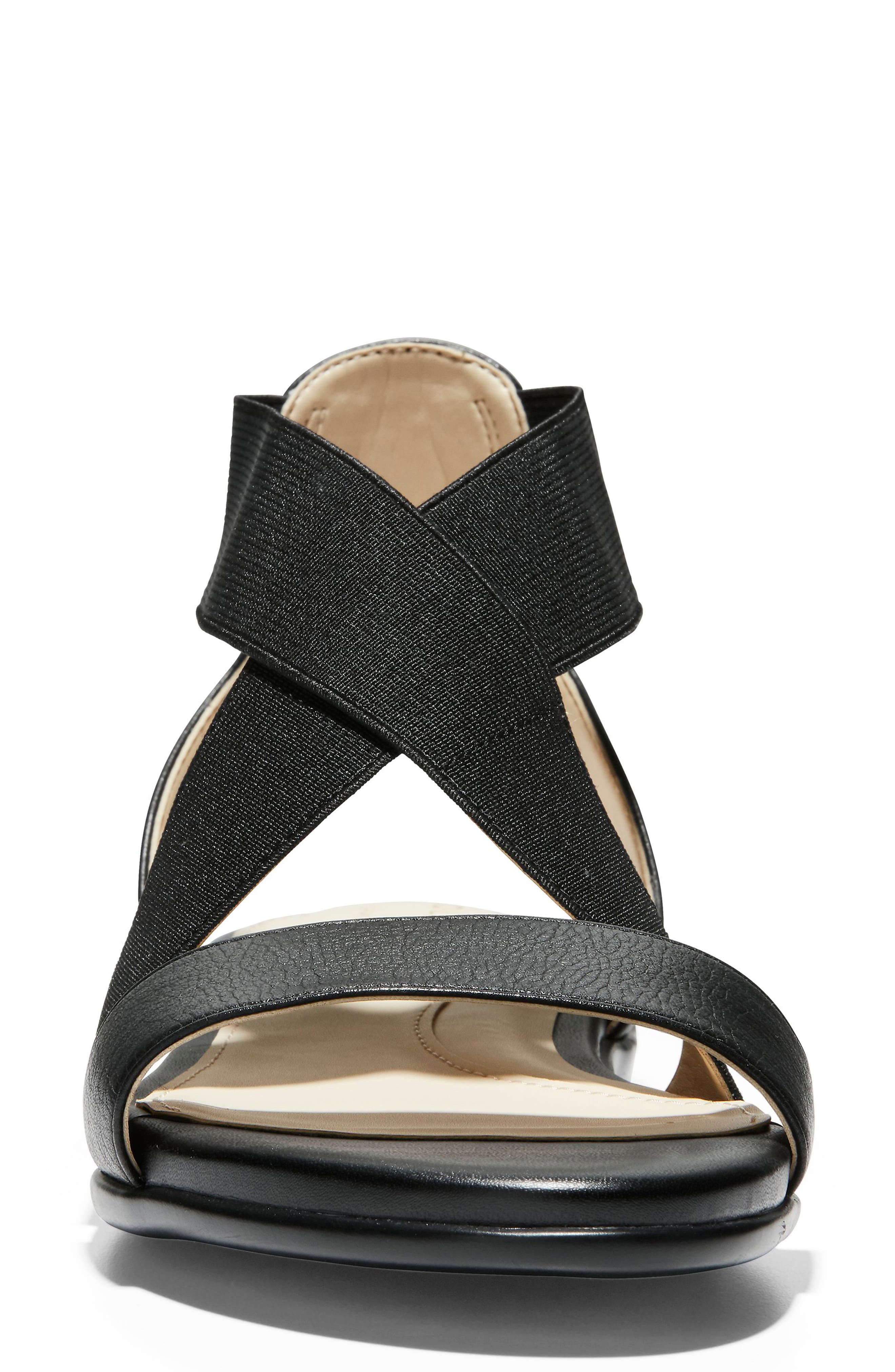 Grand Ambition Sandal, Alternate, color, BLACK LEATHER