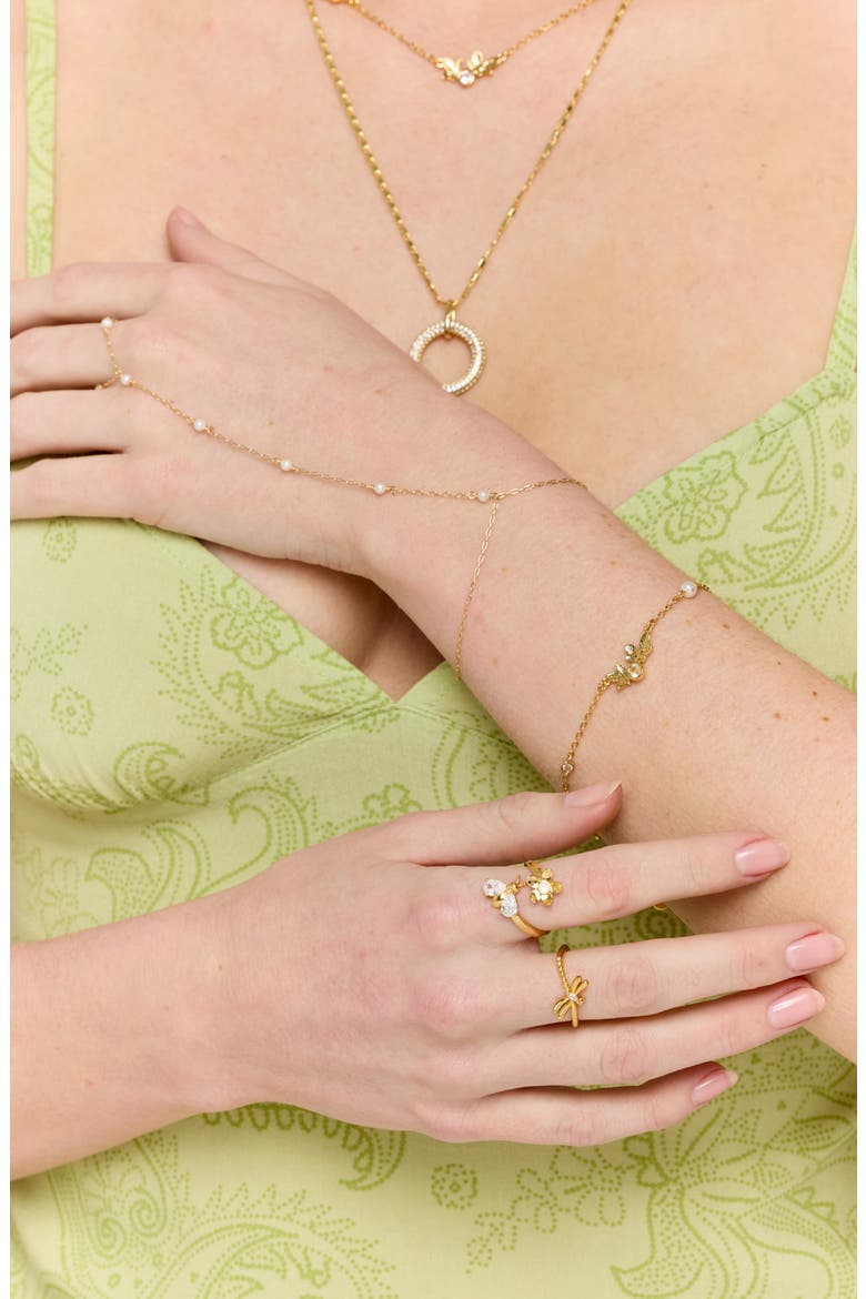 Golden Honey Ring, Alternate, color, GOLD