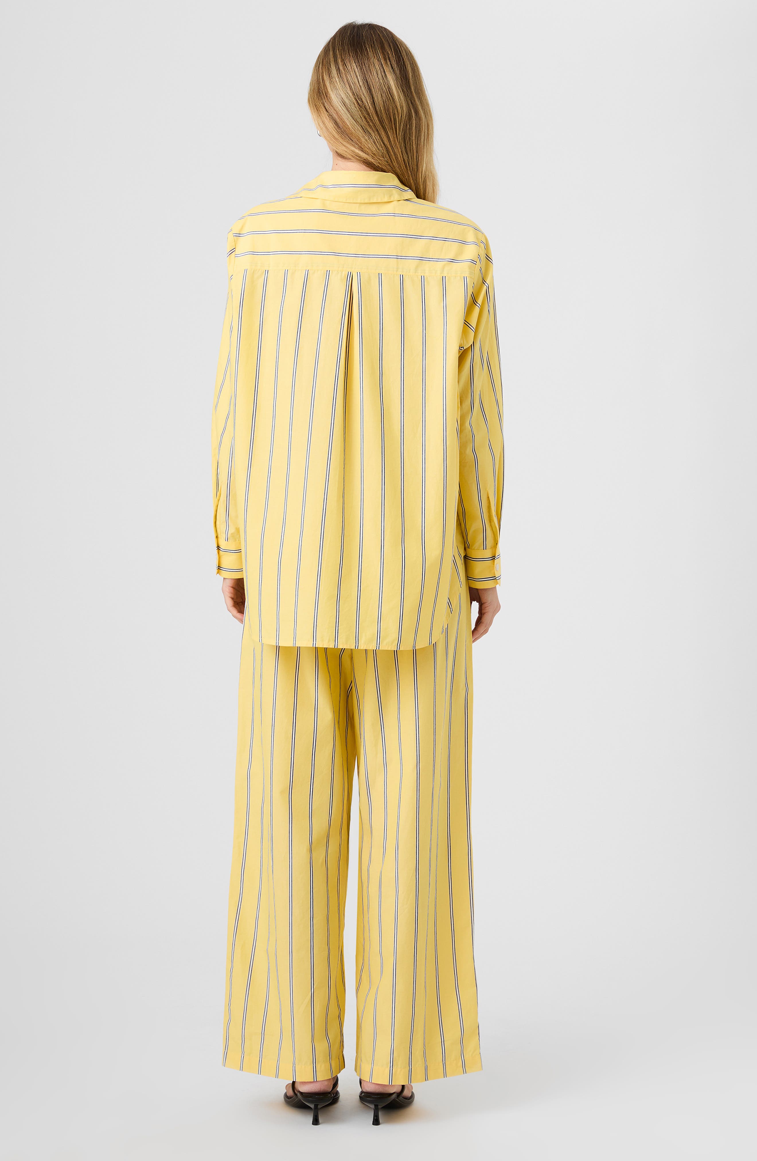 French Connection Rhodes Stripe Poplin Button-Up Shirt (Women) | Nordstrom