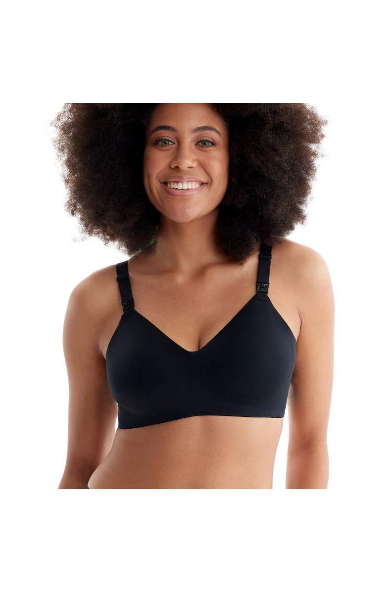 Momcozy YN21 Maternity Nursing Bra, Main, color, Black