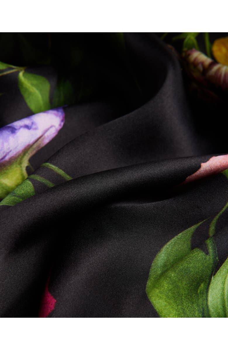 Ted Baker London Amie Floral Silk Scarf, Alternate, color, 