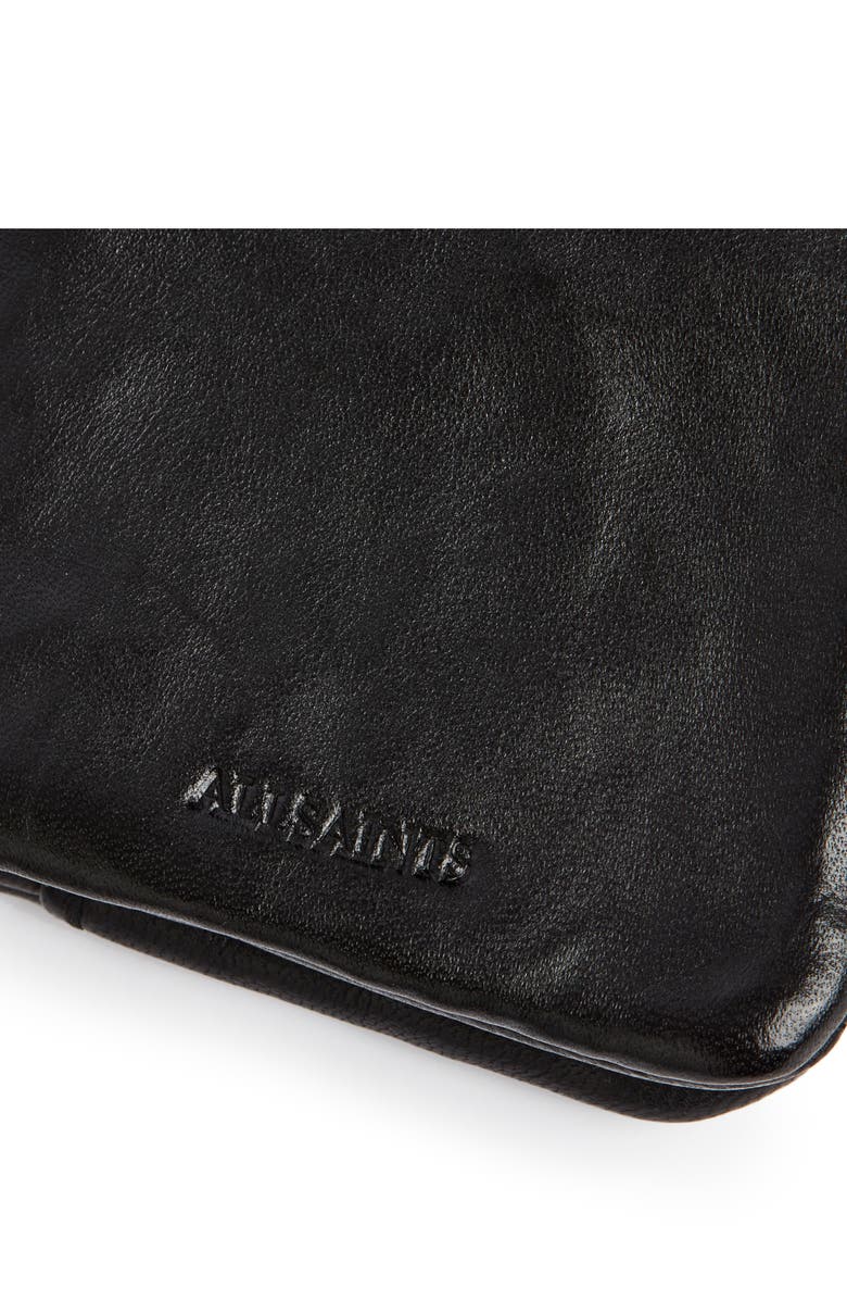 AllSaints Bartlett Leather Wallet, Alternate, color, 