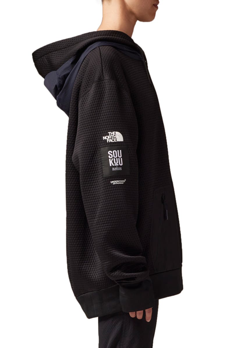 The North Face x Undercover SOUKUU DotKnit Double Hoodie, Alternate, color, 