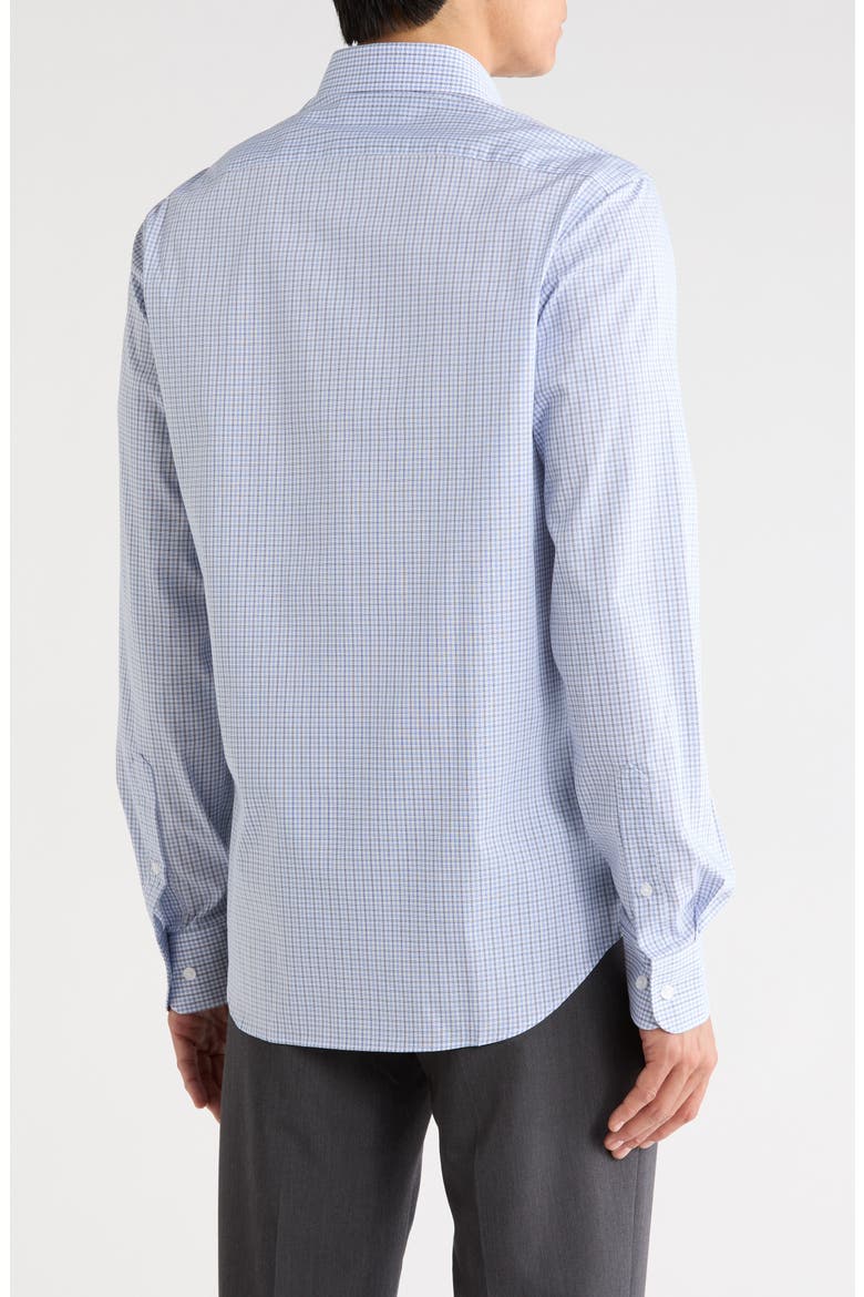 Slim Fit Stretch Dress Shirt, Alternate, color, MARINE